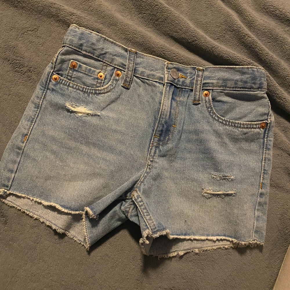 Levi’s  Blue Denim Girls  Shorts